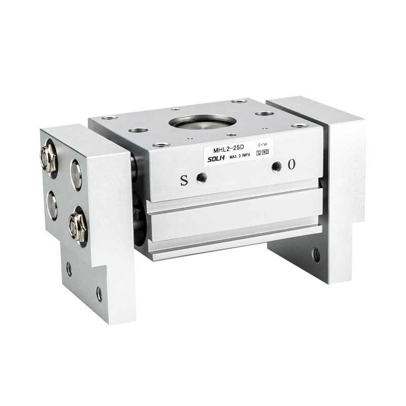 Pinza pneumatica di tipo parallelo serie MHL2: tipo largo