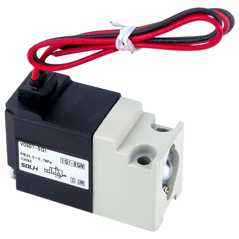 VO307 Elettrovalvola a 3 vie/tipo a otturatore diretto