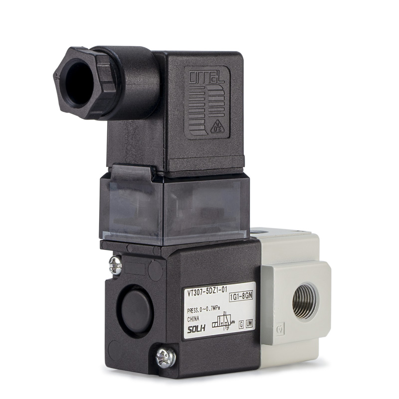 VT307 Elettrovalvola a 3 vie/Tipo a otturatore ad azionamento diretto